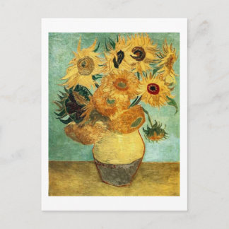 Solblommor i Vas (F455) Van Gogh Fine Art Vykort