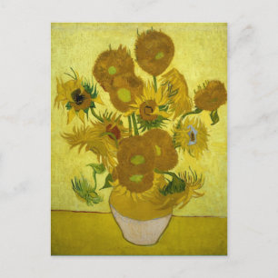 Solblommor i Vas (F458) Van Gogh Fine Art Vykort