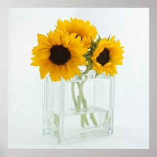 Solblommor i Vas poster