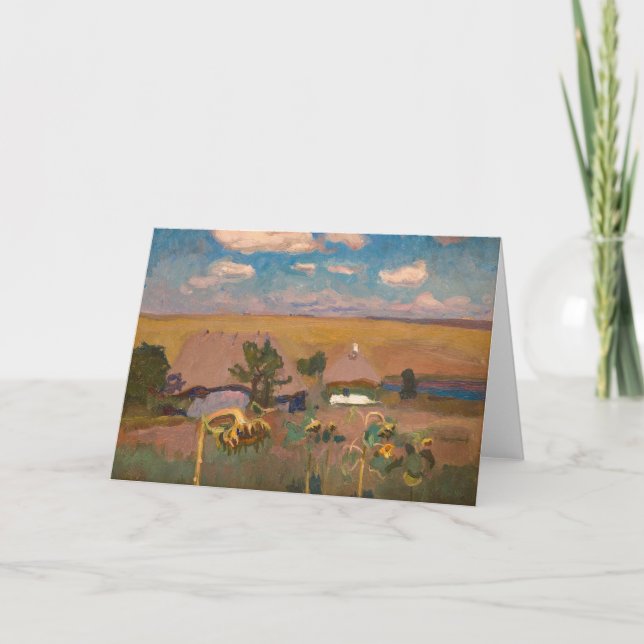 Solblommor | Jan Stanisławski Kort (Framsida)