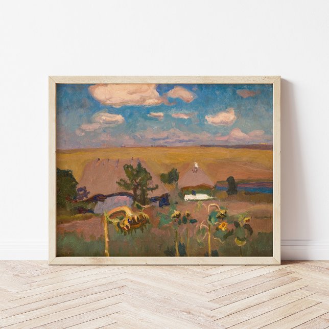 Solblommor | Jan Stanisławski Poster (Skapare uppladdad)