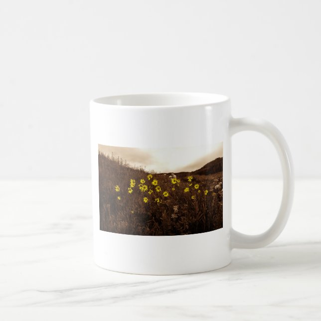 Solblommor Kaffemugg (Höger)