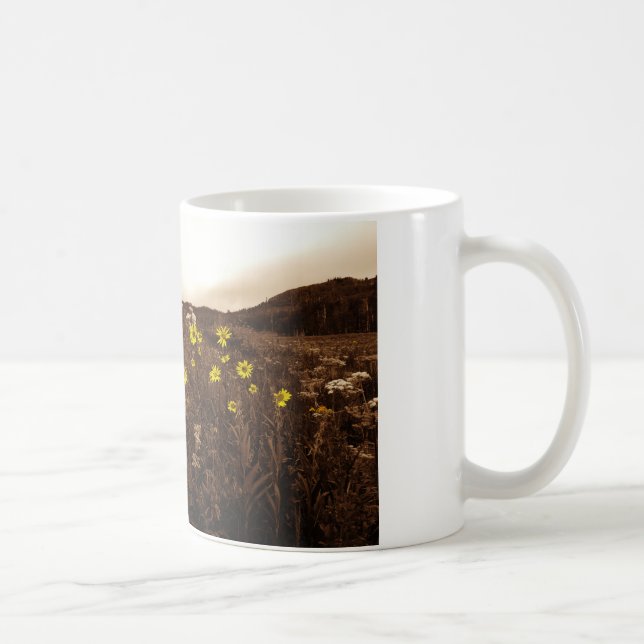 Solblommor Kaffemugg (Höger)