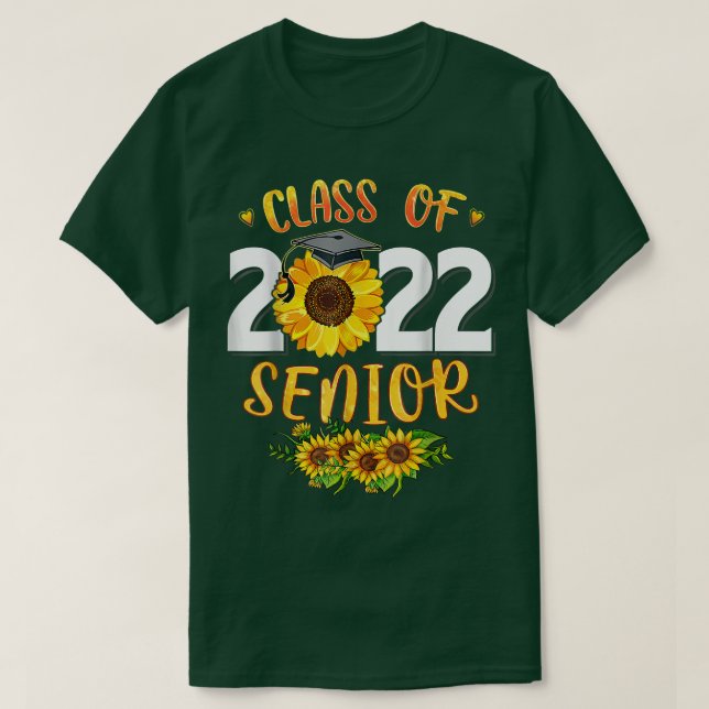 Solblommor, klass 2022 Student-sensorer, 22 Colle T Shirt (Design framsida)