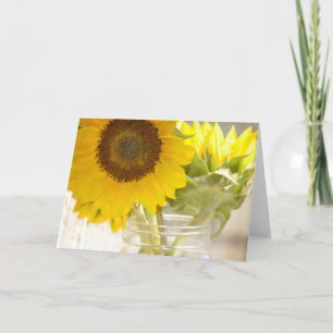 Solblommor Kort