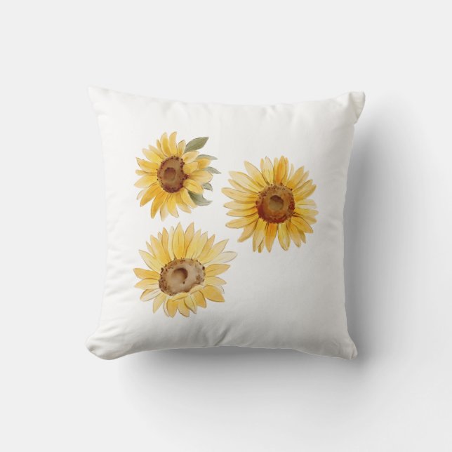 Solblommor Kudde (Framsida)