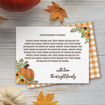 Solblommor Little Pumpkin Baby Shower Tack
