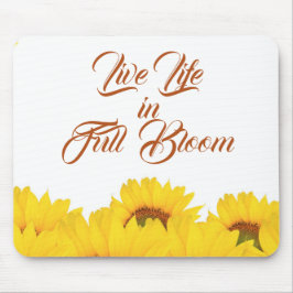 Solblommor Live Life-inspirationsoffert Musmatta