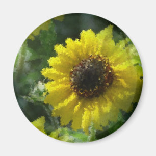 Solblommor Magnet