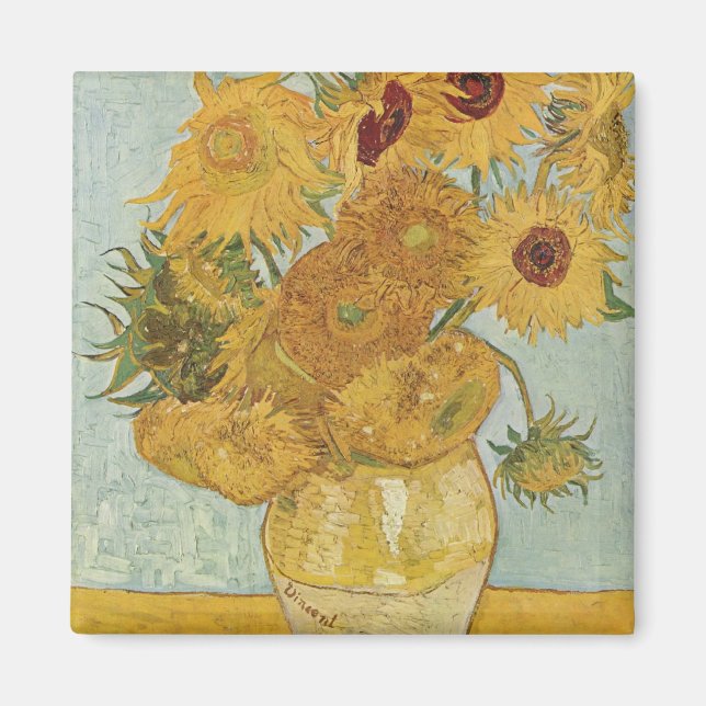 Solblommor Magnet (Framsidan)