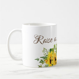 Solblommor med Raise a Hallelujah Kaffemugg