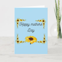 Solblommor Mors dag