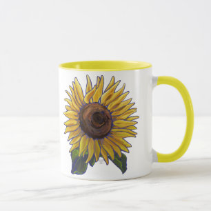 Solblommor Mugg