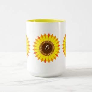 Solblommor Mugg