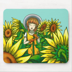 Solblommor Musmatta