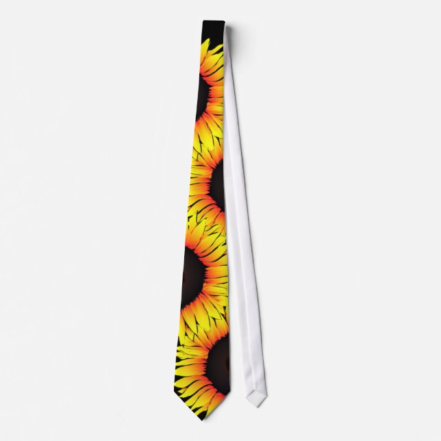 Solblommor Neck Tie Sommardesign Slips (Framsida)