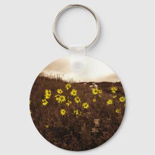 Solblommor Nyckelring