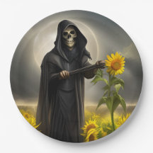 Solblommor och Grim Reaper