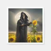 Solblommor och Grim Reaper