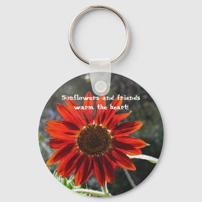 Solblommor och vänner! nyckelring (Framsida)