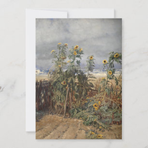 Solblommor på en Beach Thorvald Niss