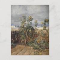 Solblommor på en Beach | Thorvald Niss