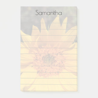 Solblommor personlig Post-it® Notes 4 x 6 tum Post-it Block