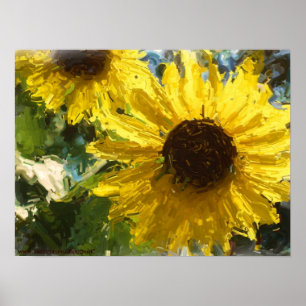 Solblommor poster