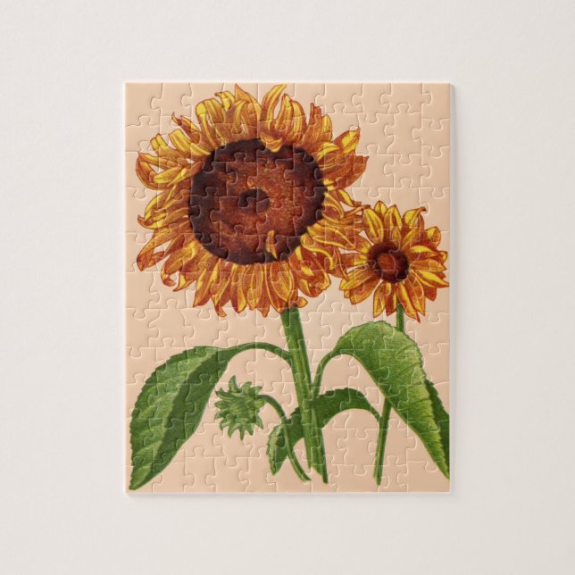 Solblommor Pussel (Vertikal)