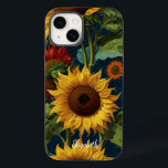 Solblommor Red Orange Gult Van Gogh<br><div class="desc">Solblommor Red Orange Gult Van Gogh Art.</div>
