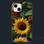 Solblommor Red Orange Gult Van Gogh<br><div class="desc">Solblommor Red Orange Gult Van Gogh Art.</div>