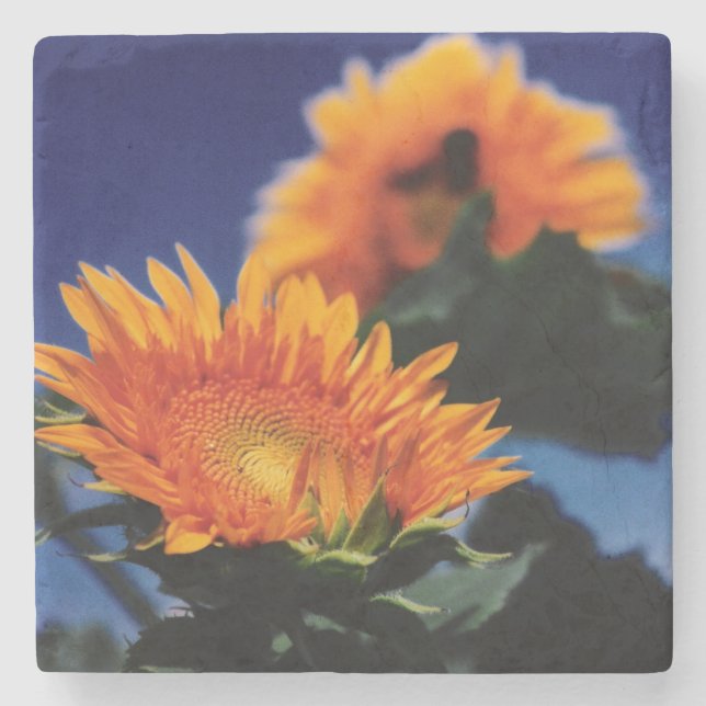 Solblommor Stenunderlägg (Framsidan)