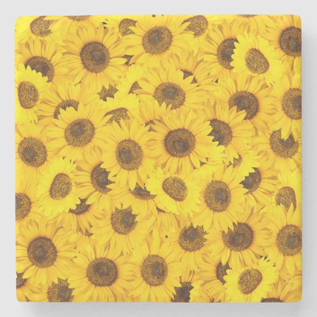 Solblommor Stenunderlägg (Framsidan)