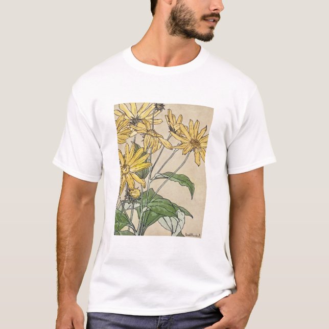 Solblommor T Shirt (Framsida)