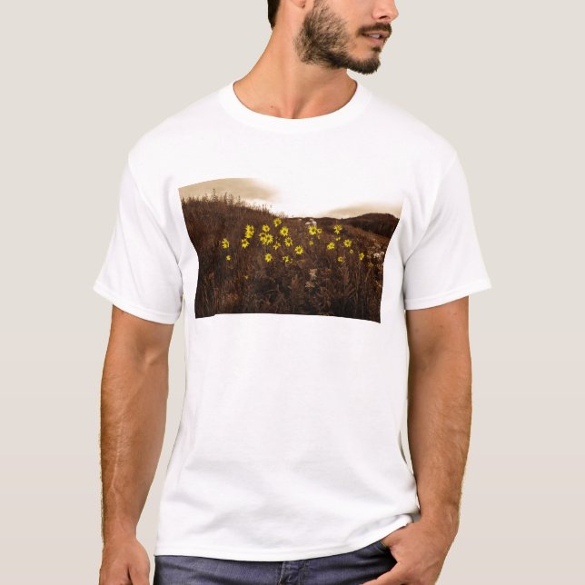 Solblommor T-shirt (Framsida)