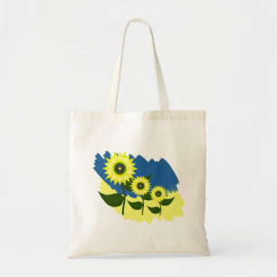 Solblommor ukrainska. Ukraina Flagga. Fria Ukraina Tygkasse