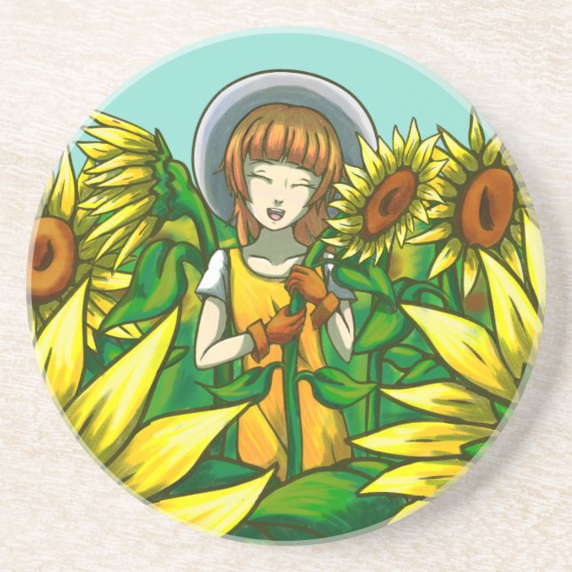 Solblommor Underlägg (Framsidan)