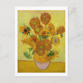 Solblommor, Vincent van Gogh, 1889 Vykort