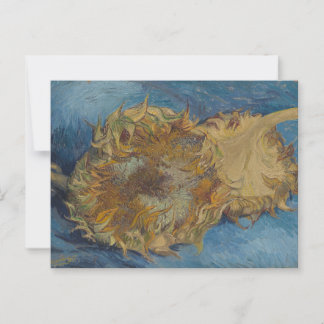 Solblommor - Vincent van Gogh | Fine Art-vykort Vykort
