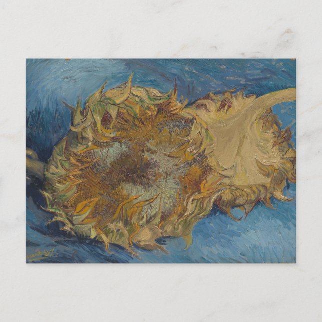 Solblommor - Vincent van Gogh | Fine Art-vykort Vykort (Framsida)