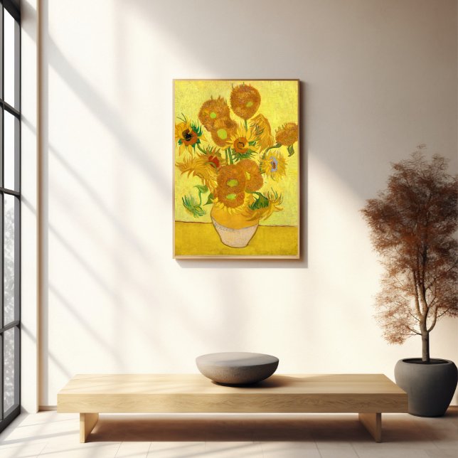 Solblommor, Vincent van Gogh Poster (Skapare uppladdad)