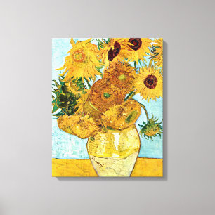 Solblommor - Vincent Willem van Gogh Canvastryck