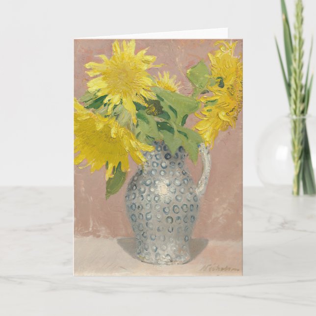 Solblommor | William Nicholson Kort (Framsida)