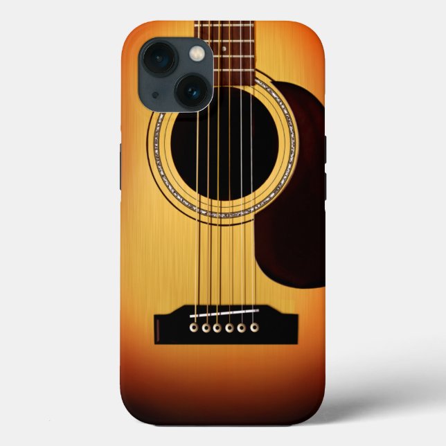 Solbränd Akustisk Gitarr (Baksida)