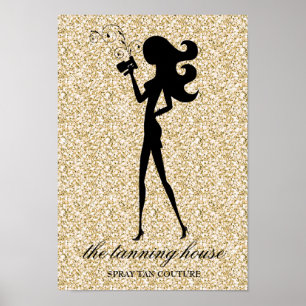 Solbränd Fashionistaaffisch för 311 sprej Poster