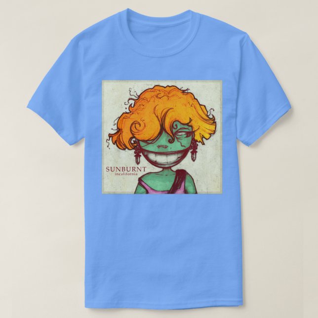 Solbränd T Shirt (Design framsida)