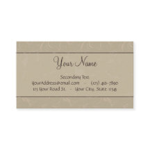 Solbrända blom- testar & randar med monogramen