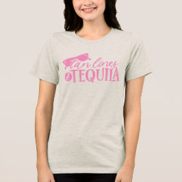 Solbränna och Tequila Citat Systerparty T Shirt