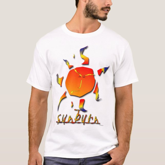 SOLBRÄNNA T SHIRT (Framsida)