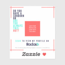 ’Solbränna’ - Vinyl QR-kort